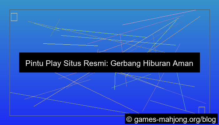 pintu play situs resmi