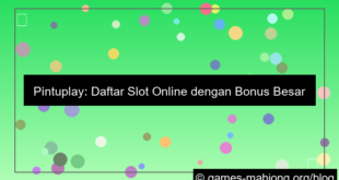visual pintuplay daftar slot bonus besar