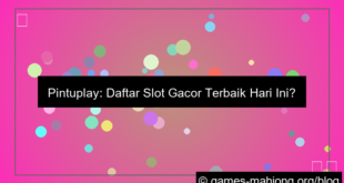visual pintuplay daftar slot gacor