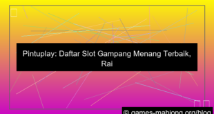 gambar pintuplay daftar slot gampang menang