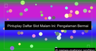 pintuplay daftar slot malam ini