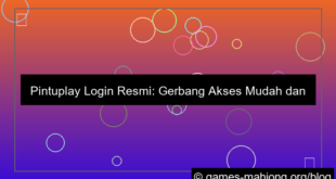 pintuplay login resmi