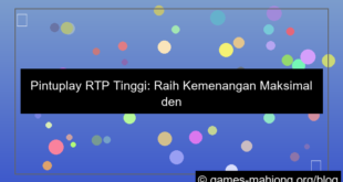 pintuplay rtp tinggi