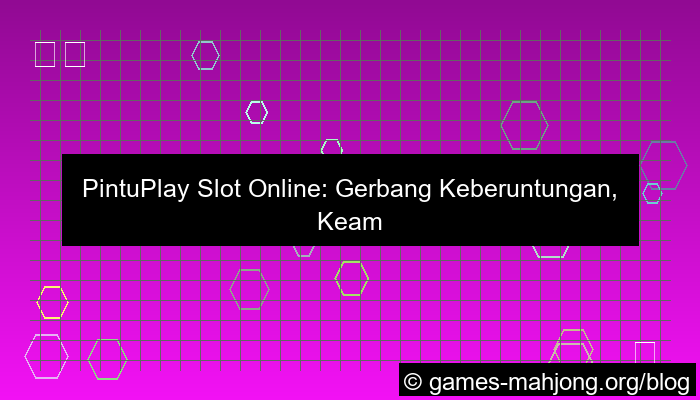 pintuplay slot online