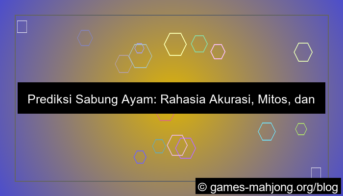 prediksi sabung ayam