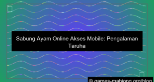 sabung ayam akses mobile