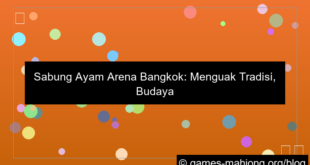 sabung ayam arena bangkok