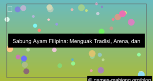 grafik sabung ayam arena filipina