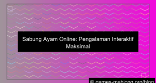 sabung ayam dengan live chat