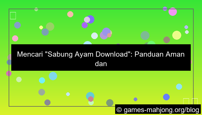 sabung ayam download