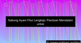 sabung ayam fitur lengkap