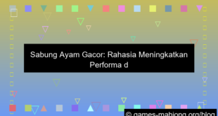 gambar sabung ayam gacor