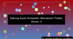 sabung ayam kompetisi