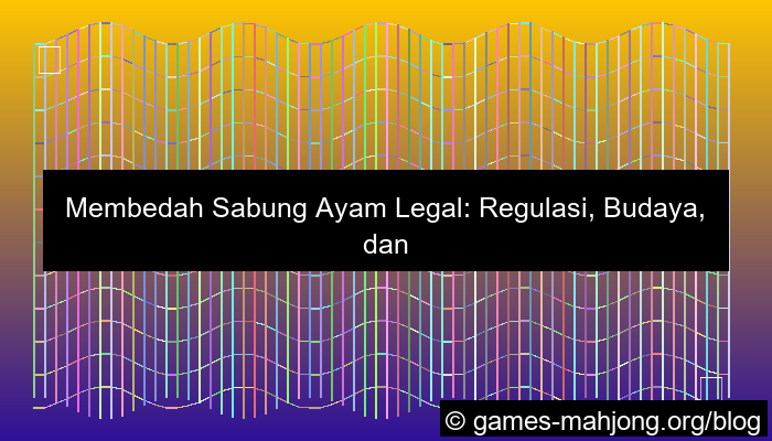 sabung ayam legal