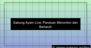 sabung ayam live