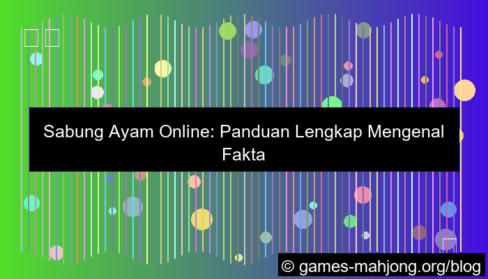 sabung ayam online