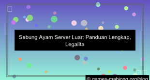 sabung ayam server luar