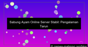 desain sabung ayam server stabil