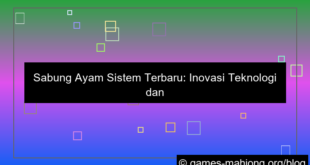 gambar sabung ayam sistem terbaru