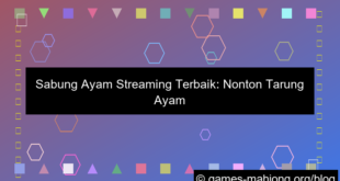sabung ayam streaming