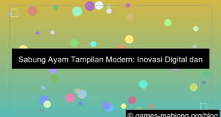 sabung ayam tampilan modern