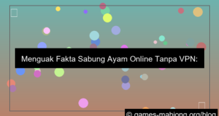 sabung ayam tanpa vpn