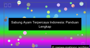 sabung ayam terpercaya indonesia