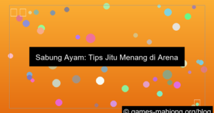grafik sabung ayam tips menang