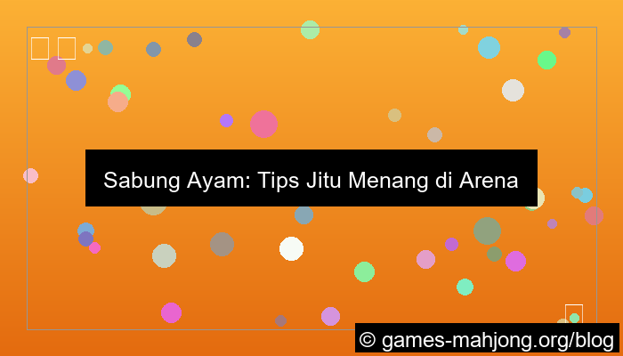 grafik sabung ayam tips menang