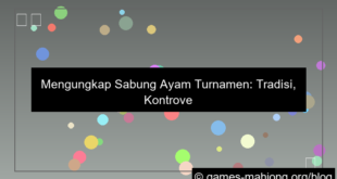 grafik sabung ayam turnamen