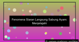 siaran langsung sabung ayam