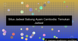 situs jadwal sabung ayam cambodia