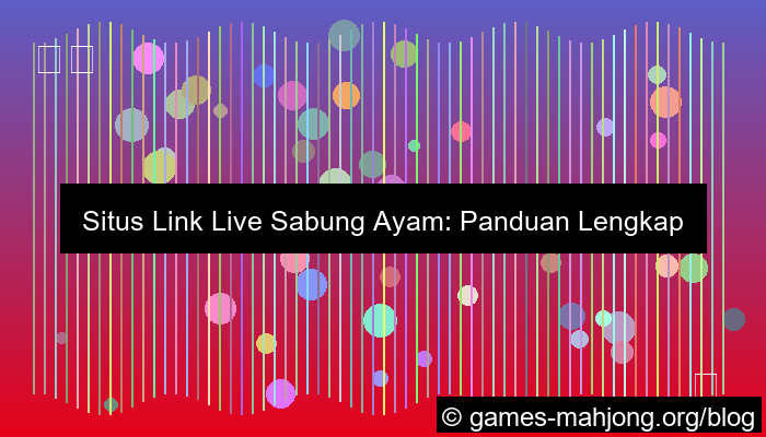 grafik situs link live sabung ayam