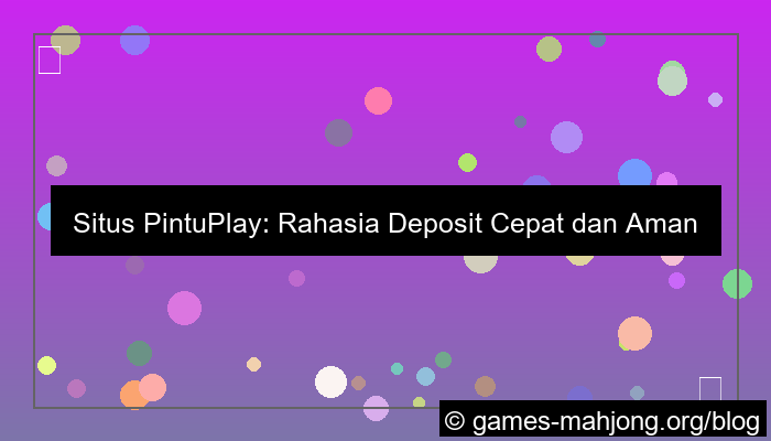 grafik situs pintuplay deposit cepat