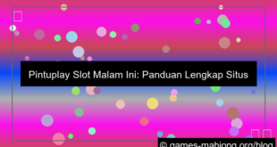desain situs pintuplay slot malam ini