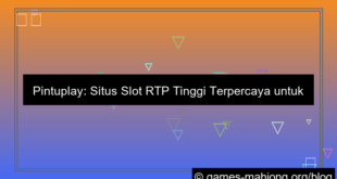 situs pintuplay slot rtp tinggi