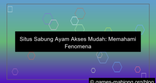 gambar situs sabung ayam akses mudah