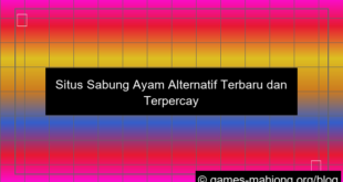 situs sabung ayam alternatif terbaru