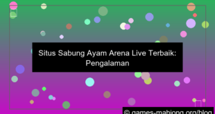 desain situs sabung ayam arena live