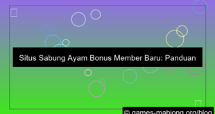 situs sabung ayam bonus member baru