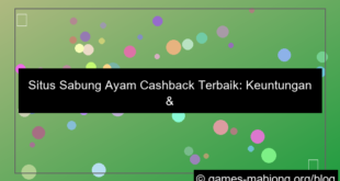 gambar situs sabung ayam cashback
