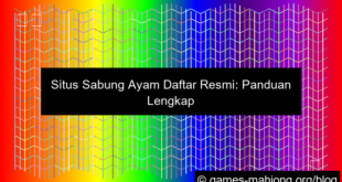 grafik situs sabung ayam daftar resmi