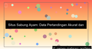 situs sabung ayam data pertandingan