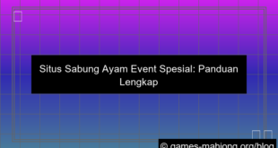 situs sabung ayam event spesial
