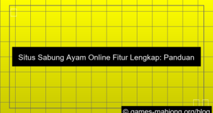 situs sabung ayam fitur lengkap