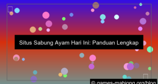 desain situs sabung ayam hari ini