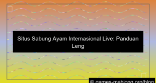 situs sabung ayam internasional live