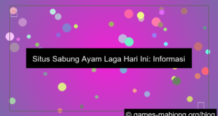 situs sabung ayam laga hari ini
