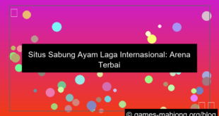 situs sabung ayam laga internasional