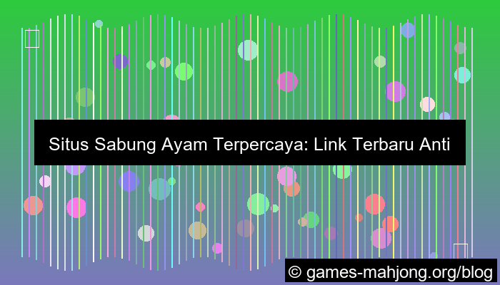 situs sabung ayam link update